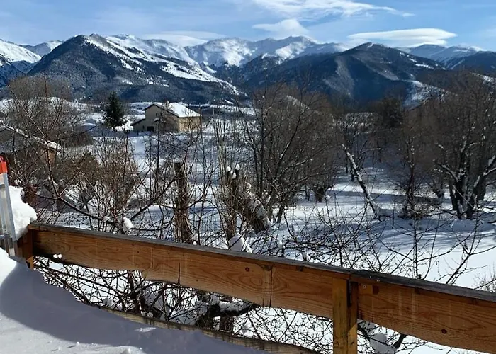 Maison Cosy, Garage, Jardin, Terrasse Vue Montagne Font-Romeu-Odeillo-Via